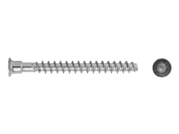 4.8 Hex socket flat head confirmat screw